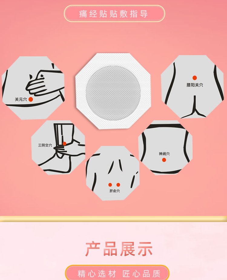 痛經貼貼敷指導步驟